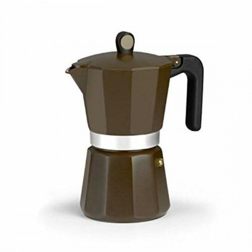 Monix NEW CREAM italiensk espressokande - 12 kopper, brun