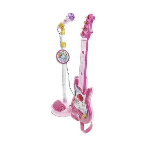 Børne Guitar Disney Princess Mikrofon Pink Disney Prinsesser
