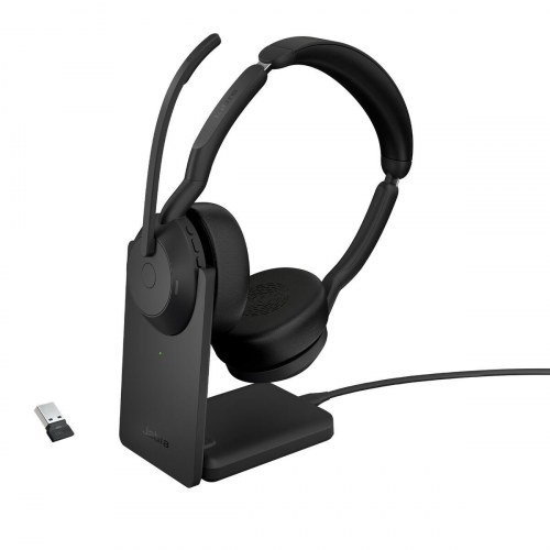 Gaming headset Jabra Evolve2 55 med mikrofon - trådløst, sort