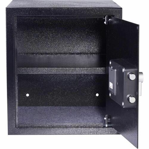Pengeskab med elektronisk lås Yale Sort 40 L 39 x 35 x 36 cm Rustfrit stål