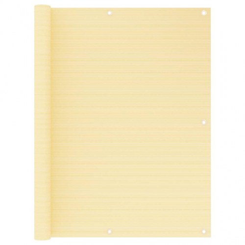 Altanafskærmning 120 × 300 cm i HDPE - beige privatlivsskærm
