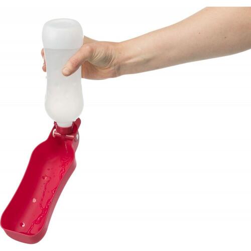 Sammenfoldelig Spiseskål til Kæledyr Trixie 2461 Plastik 500 ml Rød