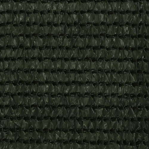 Altanafskærmning 120 × 300 cm i HDPE - mørkegrøn