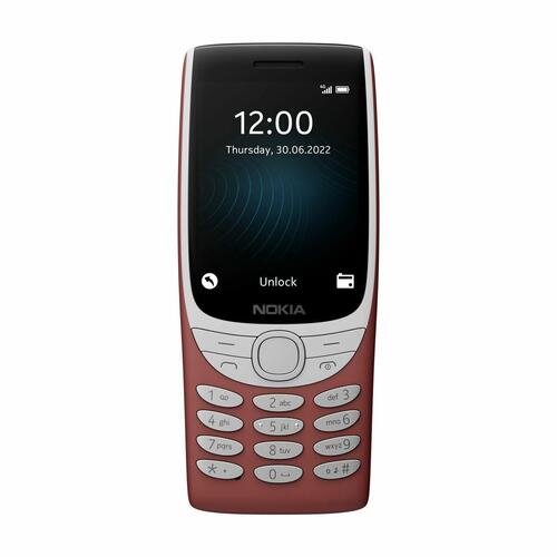 Mobiltelefon Nokia 8210 Rød 2,8"