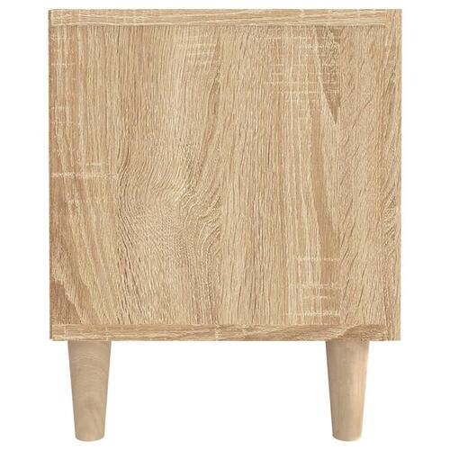 Tv-bord 180x31,5x40 cm konstrueret træ sonoma-eg