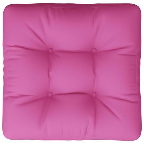 Pallehynde 60x60x12 cm stof pink