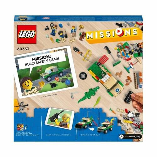 Playset Lego City 60353 Wild Animal Rescue Missions (246 Dele)
