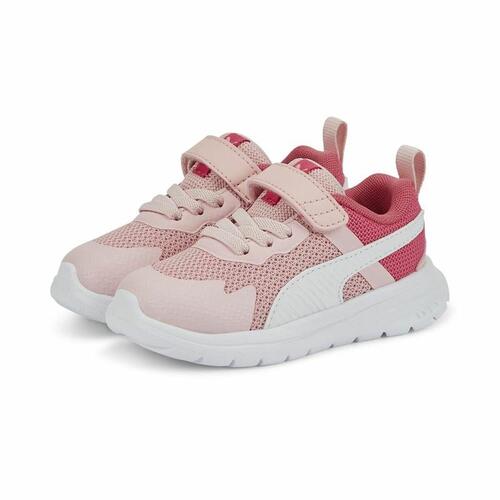 Sportssko til baby Puma Evolve Run Mesh Pink 21