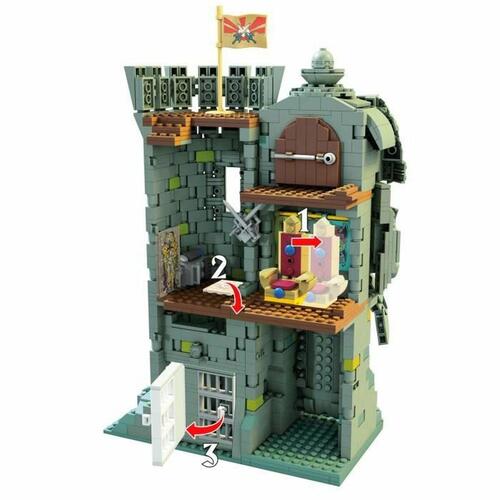 Playset Megablocks Masters of Universe: Grayskull Castle (3508 Dele)