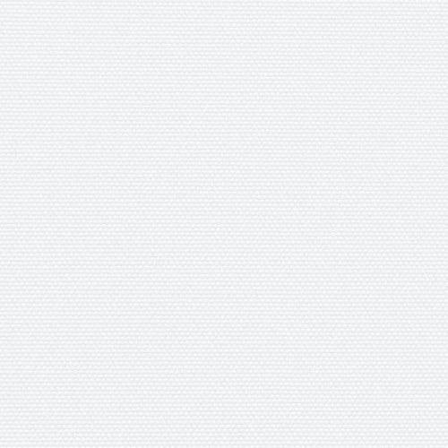 Sidemarkise 117 × 300 cm - sammenrullelig, hvid