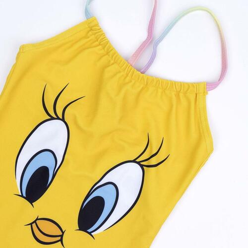 Badedragt til piger Looney Tunes Gul 4 år