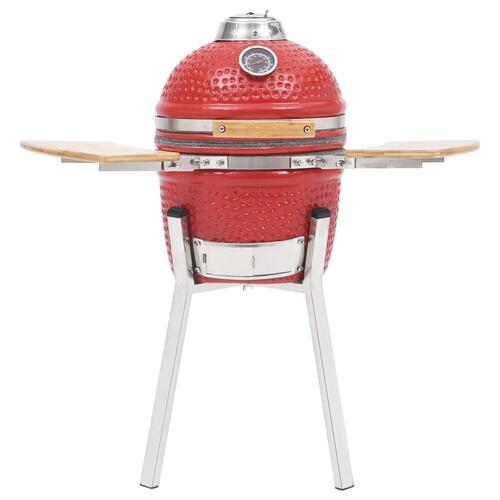 Kamado-røgegrill 76 cm keramisk