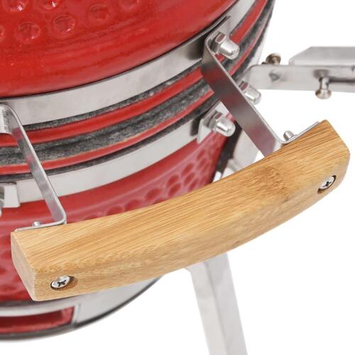 Kamado-røgegrill 76 cm keramisk