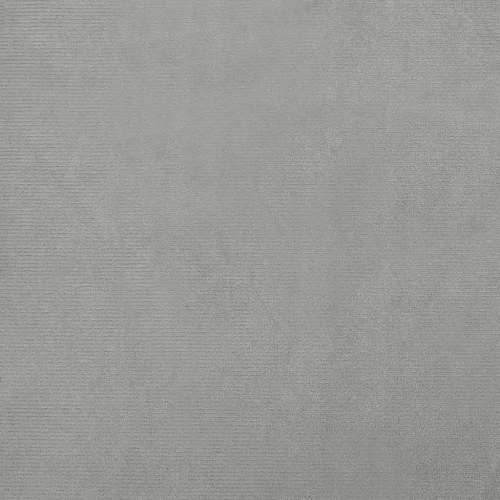 Hundeseng i velour - lysegrå, 90 × 53 × 30 cm