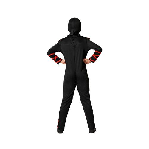 Kostume til børn Ninja 7-9 år