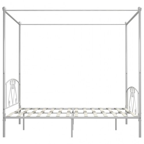 Himmelseng sengeramme 180 x 200 cm - metal, hvid