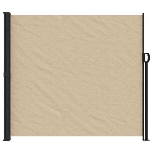 Sammenrullelig sidemarkise 180 × 600 cm - beige