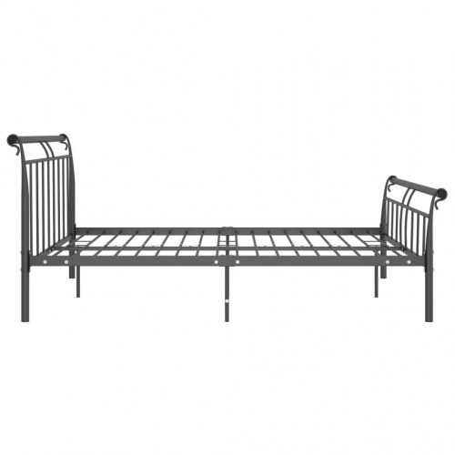 Sengestel 180x200 cm metal sort