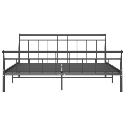 Sengestel 180x200 cm metal sort