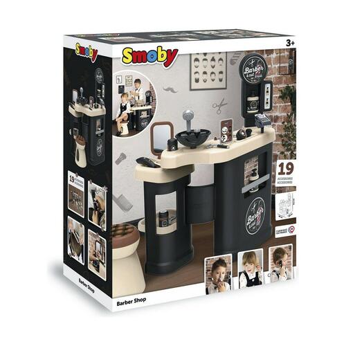 Sæt til Børnefrisør Smoby BARBER SHOP 69 x 48 x 91,5 cm 69 x 48 x 91,5 cm