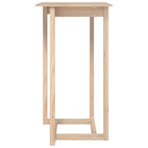 Barbord 60x60x110 cm massivt fyrretræ