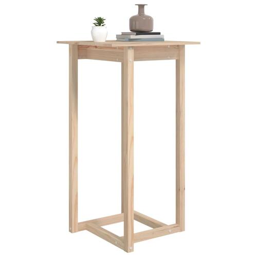 Barbord 60x60x110 cm massivt fyrretræ