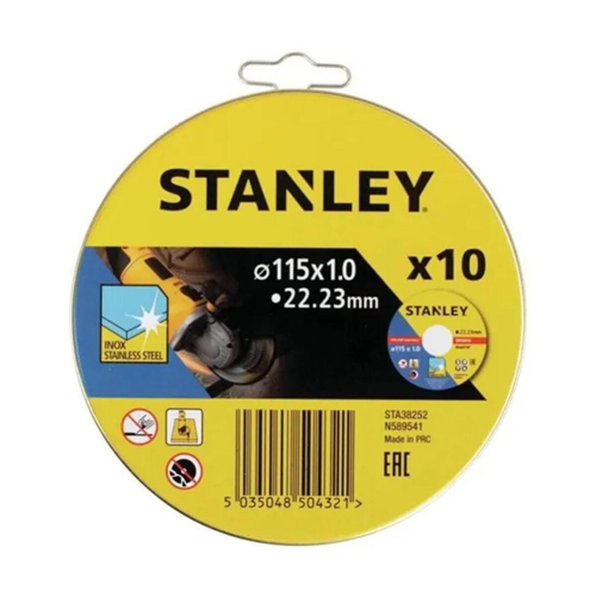 Stanley skæreskiver 115 x 1,0 x 22,23 mm - 10 stk.