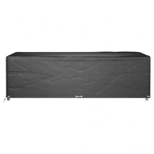 Havemøbelovertræk - 2 stk. rektangulære 227 × 152 × 65 cm, 12 øjer