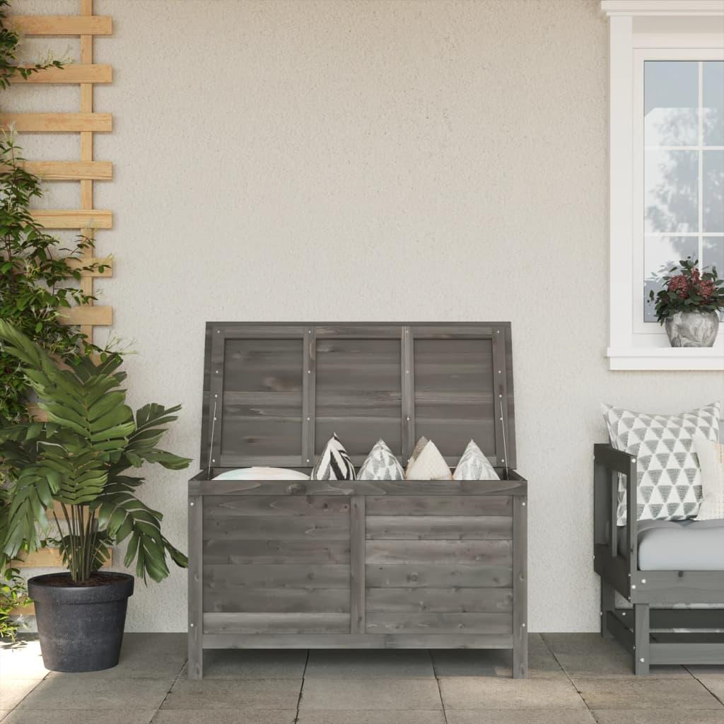 Udendørs Opbevaringsboks 99x49 5x58 5 Cm Massivt Gran Antracit