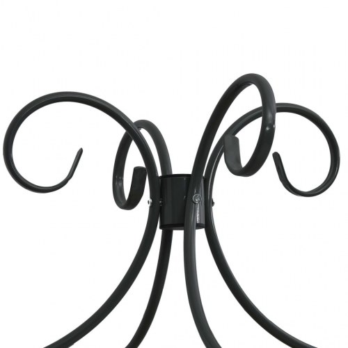 Sengestel til himmelseng 90 x 200 cm metal sort