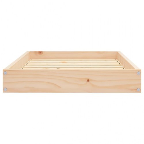 Hundeseng i massivt fyrretræ - 71,5 × 54 × 9 cm
