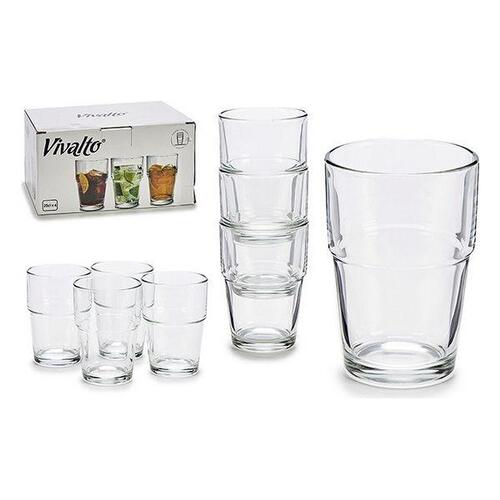 Glas Kan stables Krystal Gennemsigtig (250 ml)