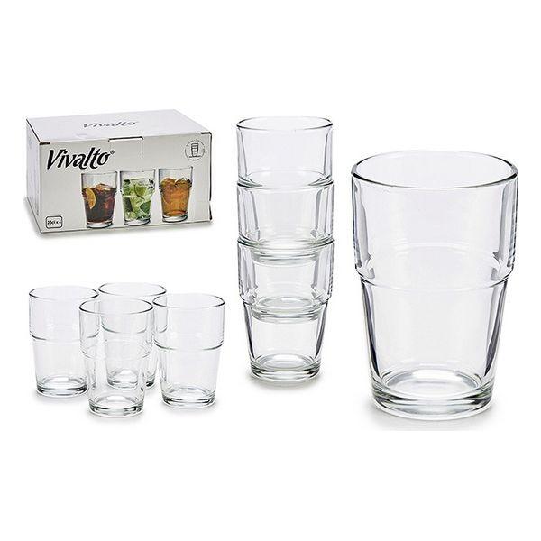 Glas Kan stables Krystal Gennemsigtig (250 ml)