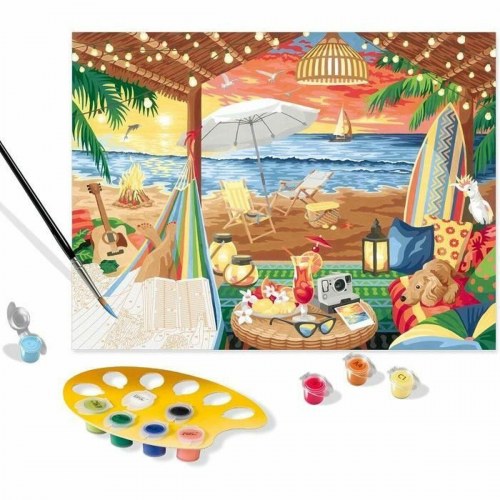 Maler efter tal Ravensburger CreArt - Cozy Cabana
