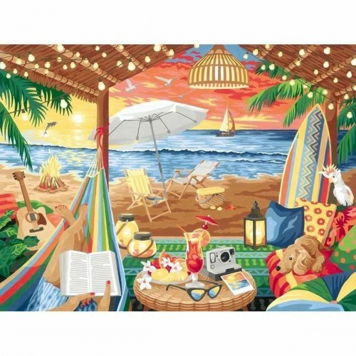 Maler efter tal Ravensburger CreArt - Cozy Cabana