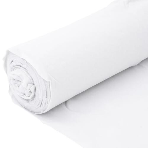 Ukrudtsdug 1x50 m polyesterfibre hvid