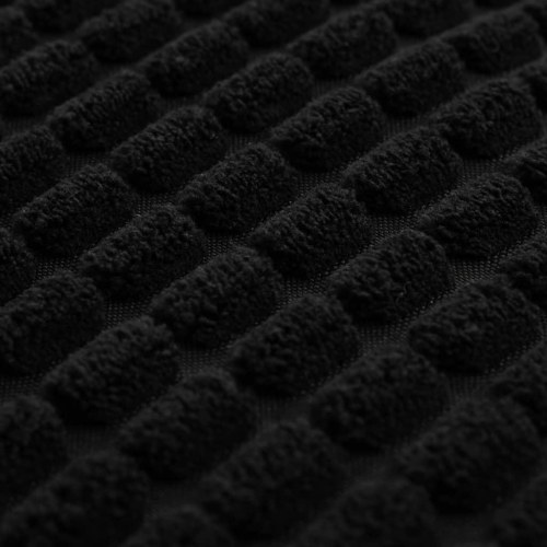 Pudesæt 2 stk. velour 40 x 60 cm sort