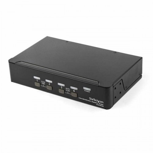 Startech KVM-kontakt SV431DPUA2 - 4-port DisplayPort/USB, 4K