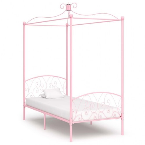 Himmelseng sengestel 90 x 200 cm i metal - pink