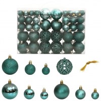 Julekugler 100 stk. 3 / 4 / 6 cm grøn, produktbillede 2 af 2 hos HomeNordic