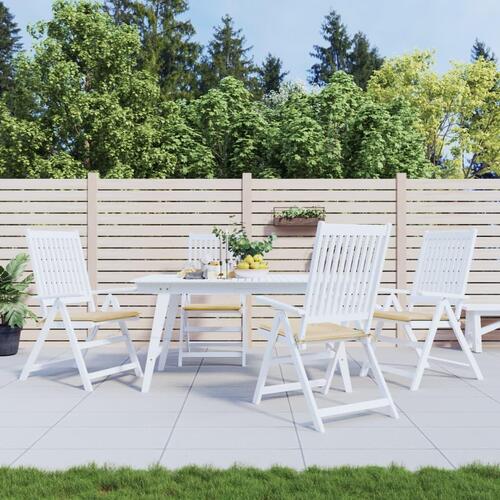 Hynder til havestol 4 stk. 50x50x4 cm oxfordstof beige