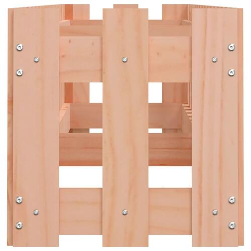 Højbed med stakitdesign 200x30x30 cm massivt douglasgran