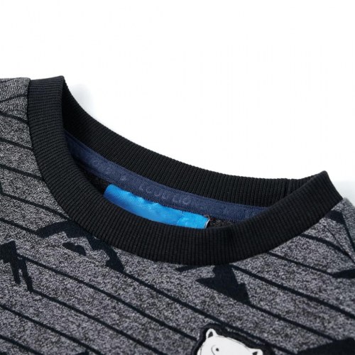 Sweatshirt til børn str. 104 - marinemeleret