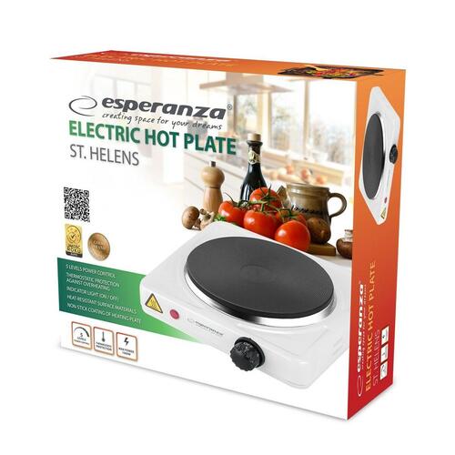Camping komfur Esperanza EKH013W 1000 W
