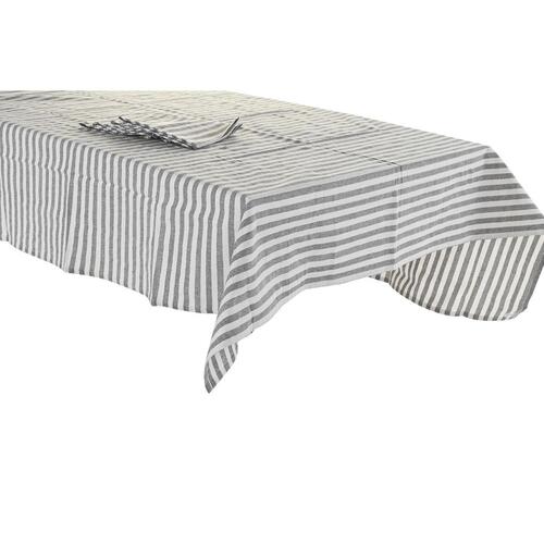Duk og servietter 150 x 150 x 0,5 cm Grå Hvid Grøn