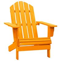Adirondack-havestol massivt grantræ orange