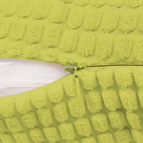 Pudesæt 2 stk. velour 40 x 60 cm grøn