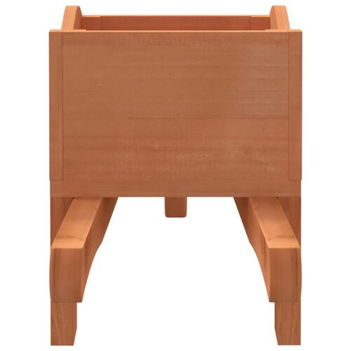 Plantekasser 2 stk. trillebørsdesign 47x15x19 cm massivt fyr