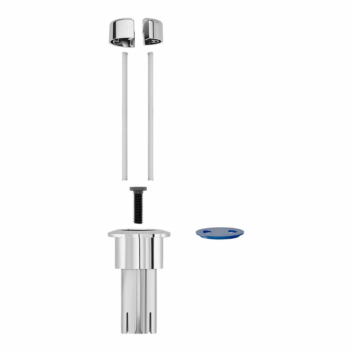 Toilet cisterne-del Roca D1D - cisterne unloader, længde, dobbelt, sølvfarvet