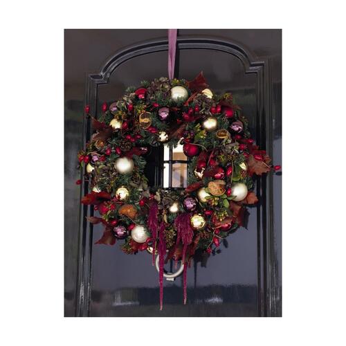 Adventskrans Everlands 680452 Grøn (Ø 50 cm) (OUTLET A)